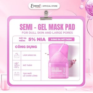 Alternative view of Toner Pad Emmié By Happyskin Dưỡng Ẩm, Làm Dịu Da, Hỗ Trợ Làm Sáng Da Semi-Gel Mask Pad