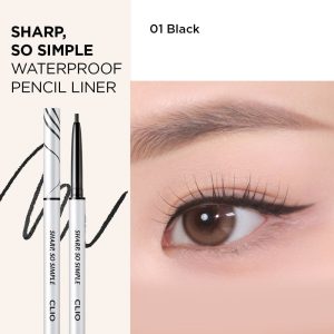 Alternative view of Chì Kẻ Mắt Clio Chống Nước, Không Trôi So Simple Waterproof Pencil Liner 0.14g